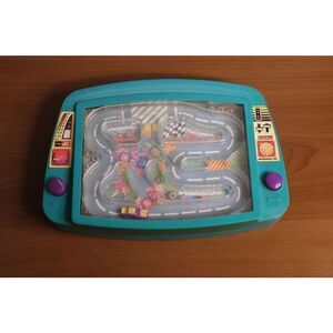 Vintage  Hand Held Stock Car Racing Game #A19